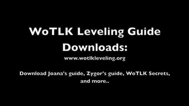 WoTLK Leveling Guide Downloads (.zip) смотреть онлайн