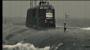 Куда в дизельной подводной лодке под водой выходят выхлопные газы?
