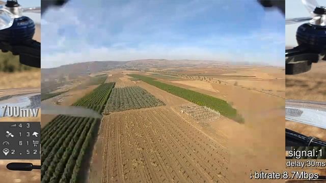 DJI Digital HD FPV Range Test - 25/700/1200mw смотреть онлайн