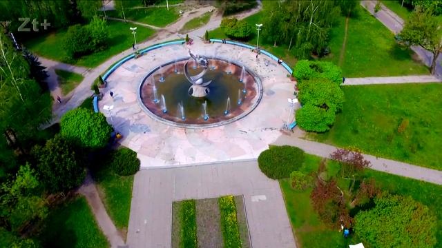 Житомир с высоты птичьего полёта: Полевая - Восточная
