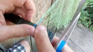 Кастинговая сеть (вяжем плавающая добавочная ячейку)