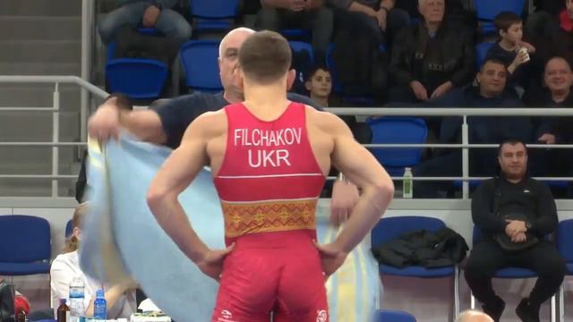 Фінал 77 кг. Я. Фільчаков - В. Яковлев. Кубок України з греко римської боротьби 2019 смотреть онлайн