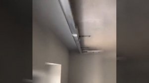 Скрытая ниша без перегиба натяжного потолка