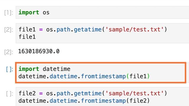 【毎日Python】Pythonでファイルの最終アクセス日と最終更新日を取得する方法｜os.path.getatime/getmtime смотреть онлайн
