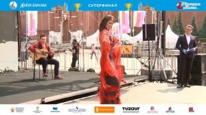 Фламенко шоу на Красной площади в Москве