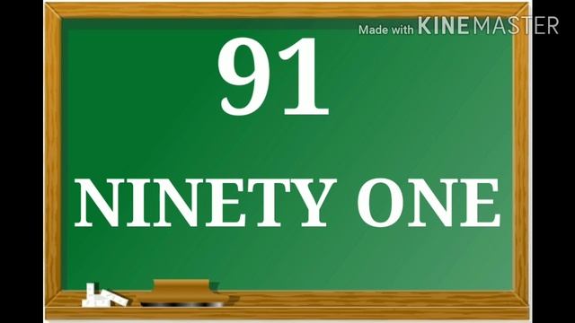 Number Names 81 to 100 With Spelling l Maths For Beginner l English Numbers