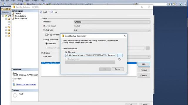 How to create a backup of your MS Sql Server database смотреть онлайн
