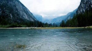 Звуки Природы. Горы, река шум дождя и пение птиц 4 часа.Best relaxing music for sleeping meditation