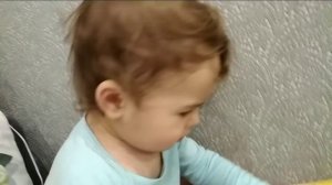 Первые стихи? 1 год 7 месяцев.