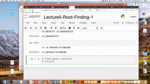 PGE310 Lecture5 RootFinding Part4 2018 10 24