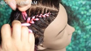 How to do Feed in French Braids FOR VISUAL LEARNERS