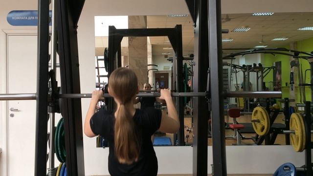 2017.03.21 Н2К1 Подтягивания на низкой перекладине *15 смотреть онлайн