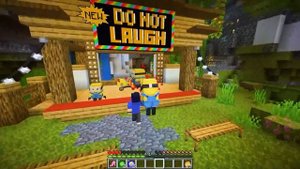 New DO NOT LAUGH in Minecraft!