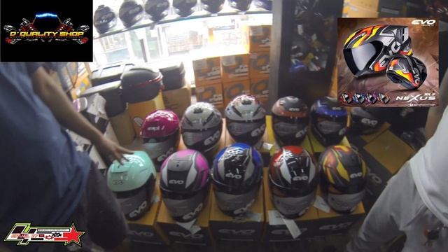 evo helmet shop in binan laguna
