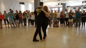 Javi & Belen (JB KIzomba) - Demo en Kizombachata Huelva 2017