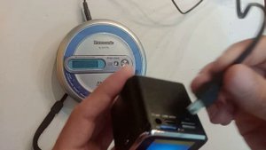 Enjoei discman cd player panasonic sl-sv570 funcionando