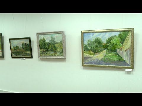 Открытие выставки «Мир цвета глаз женщины»