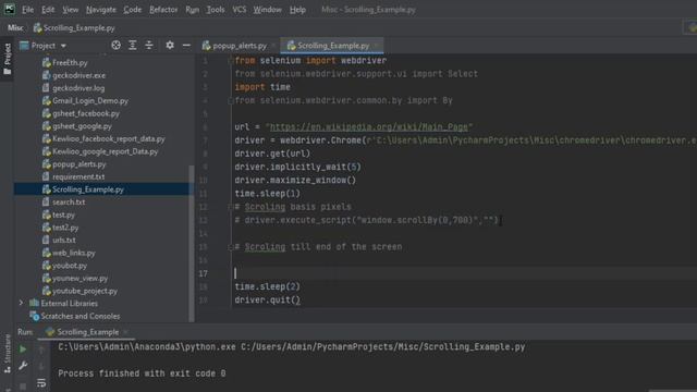 How to scroll a web page in Selenium (three types) with Python by Ravi Kumar