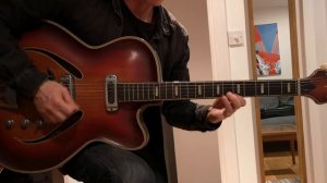 Musima Record GDR, East German Electric Guitar, cca 1970s