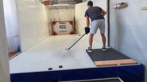 Как бросать шайбу на тренажере Яснайпер?