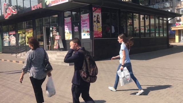 Прогулка на маршрутке по Городу Тирасполь - От ДДЮТ до Западного
