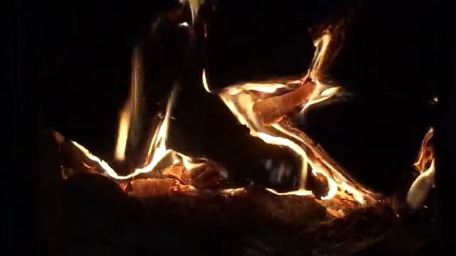 огонь в печи смотреть онлайн