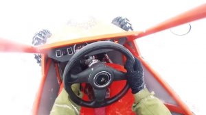 Багги. Зимний дрифт.