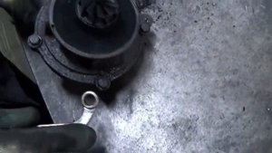 Проверка картриджа турбины на стенде