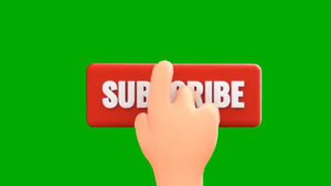 Футажи для видео монтажа Подписка на канал Green Screen Like and Subscribe