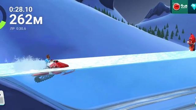 ЭТО НЕ СНЕГОХОД А КАКОЙ-ТО САЙГАК! ОТКРЫЛ НОВУЮ МАШИНУ - MMX HILL DASH #8 смотреть онлайн