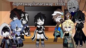 sans aus react to cross aus//ft:star sans and bad guy//Undertale aus//by me//gacha club