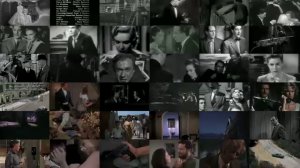 36 sc&#232;nes de meurtre simultan&#233;es &#224; partir de films d&#39;Hitchcock