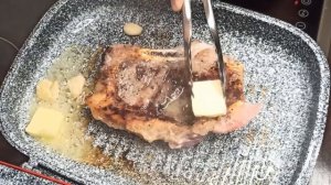 Рибай, Стриплойн, Раунд на сковороде/3 СТЕЙКА ИЗ МРАМОРНОЙ ГОВЯДИНЫ/Как пожарить стейк на сковороде