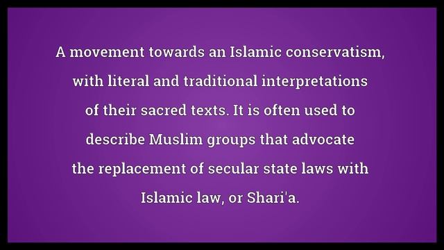 Islamic fundamentalism Meaning смотреть онлайн