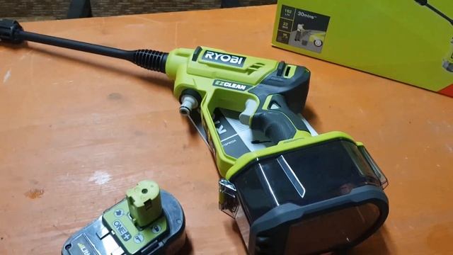 Ryobi RY18PW22A-0 - Аккумуляторный моечный пистолет смотреть онлайн