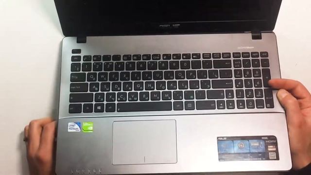 Разборка и чистка Asus X550C смотреть онлайн