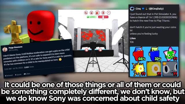 Why Roblox isn't on the PlayStation смотреть онлайн