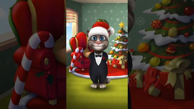 [My Talking Tom] Песенка про Новый Год и Снег идет:)