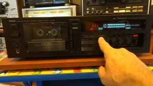 YAMAHA K-1020 Кассетная дека, топовая от фирмы в 1985-87гг.