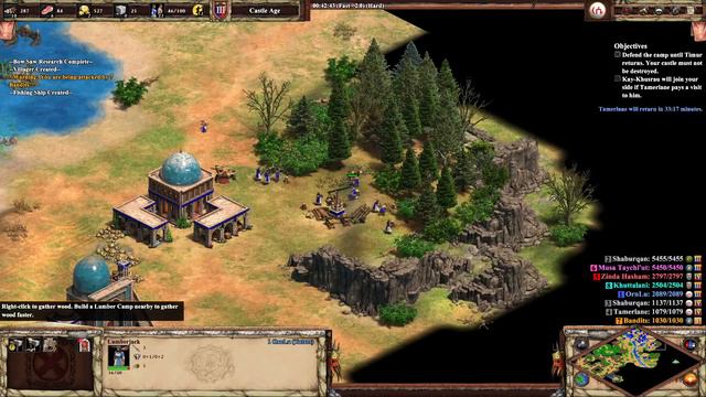 AoE2: DE Custom Campaign | Rise of Tamerlane II | 1. Snakes in the Grass смотреть онлайн