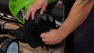 Культиватор Greenworks G40TL (арт 27087) / Распаковка