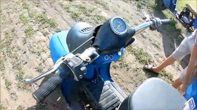 Мотороллер просто летает. Встреча с героем проекта "Новая жизнь". смотреть онлайн