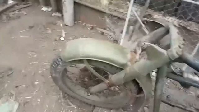 Снимаем переднюю вилку с мотоцикла Урал М-72 смотреть онлайн