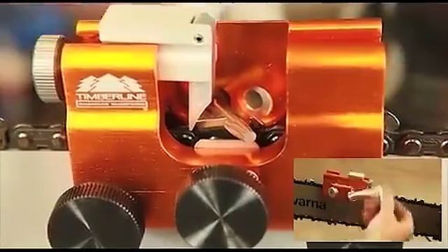 Портативная точилка для цепной пилы. смотреть онлайн