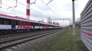 Эл.-поезд ЭГЭ2Тв-012 "Иволга 3.0" (аренда ЦППК) поезд №7397/7398 + ЭП2К-409 (ТЧЭ-6) с поездо