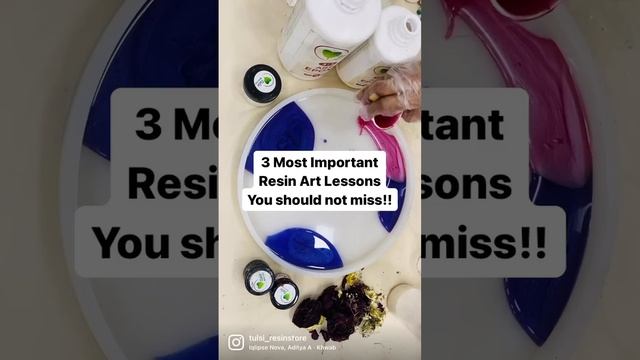 3 Most Important Resin Art Lessons |Resin Art Masterclass | Learn Resin Art for beginners |DIY Resi