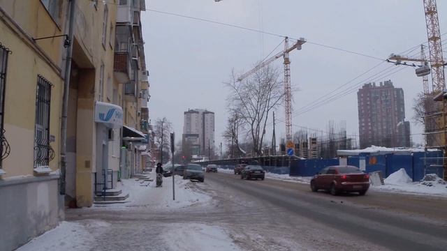 ЖК "Симфония Нижнего".  Январь 2019 года. Новостройки. Нижний Новгород.