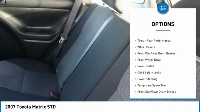 2007 Toyota Matrix T662273