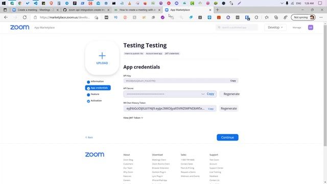 zoom API integration tutorial | create a meeting with zoom API in Python смотреть онлайн