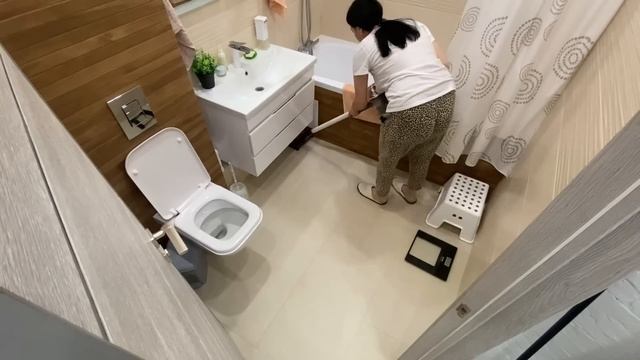 Почему я не хочу ПОСУДОМОЕЧНУЮ машину! Уборка в квартире евродвушка! смотреть онлайн